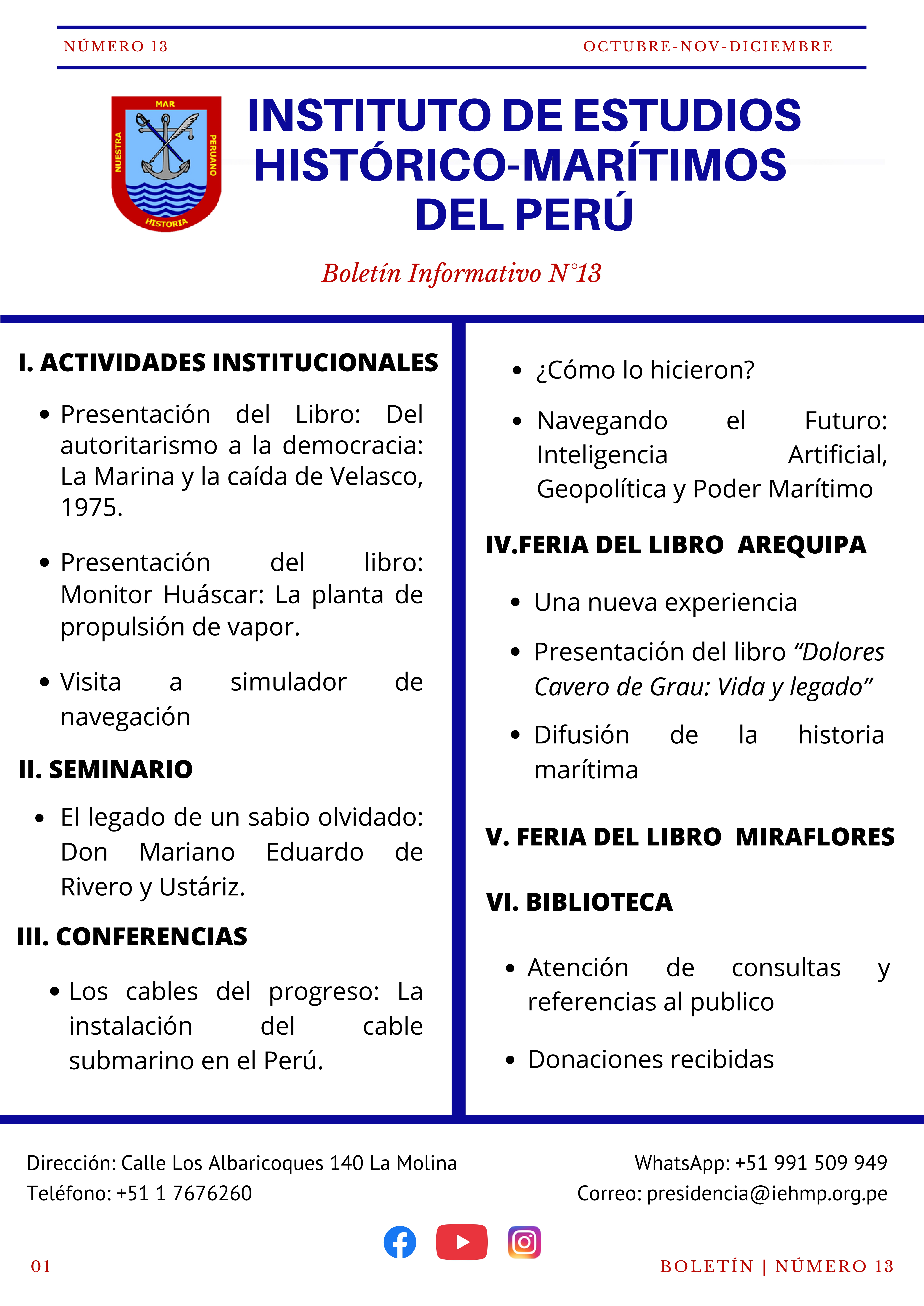 Boletín N° 13